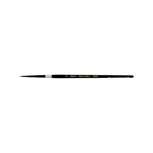 Assortiment de 3 pinceaux 3000S n°0,2,4 Black Velvet