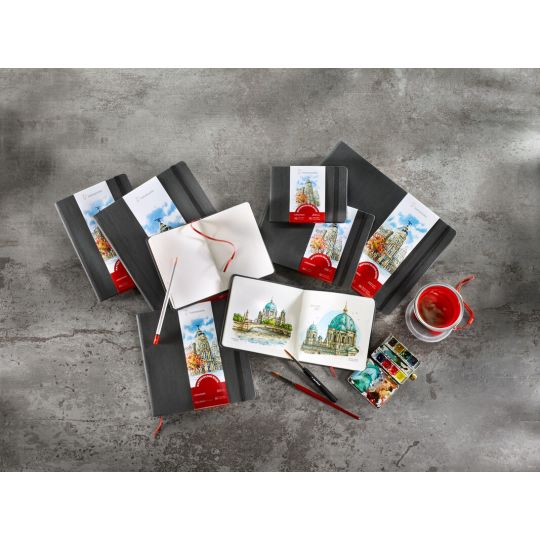 Watercolour book Hahnemühle A4 Paysage 21 x 29,7 200g 30f grain fin