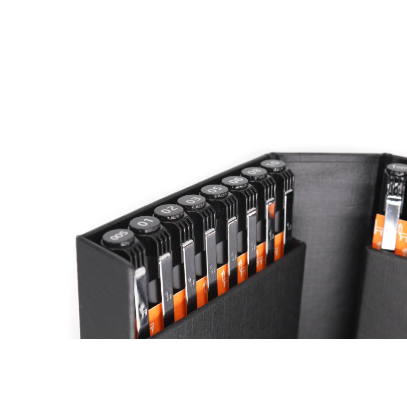 Coffret Feutres Black graphic pen Etchr