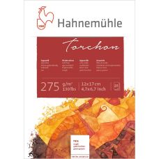 Bloc collé 4 côtés Torchon 12x17 275g 20f grain spécial