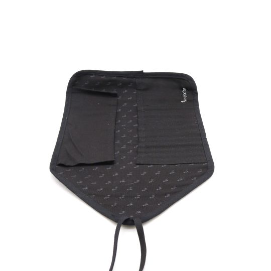Trousse tissu noire emplacement 10 pinceaux Etchr