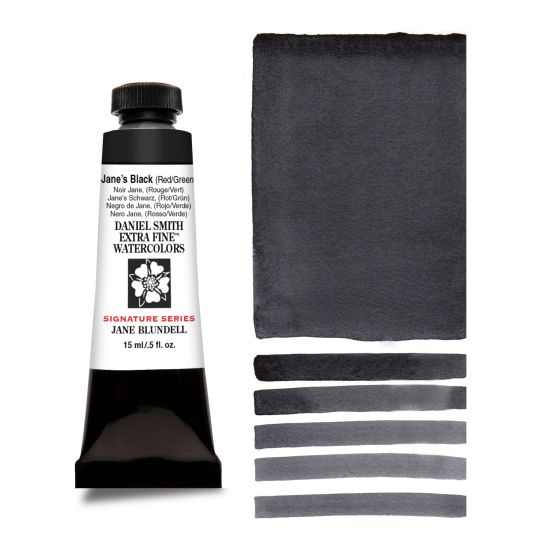 Noir Jane rouge vert - aquarelle extra-fine Tube 15ml Daniel Smith