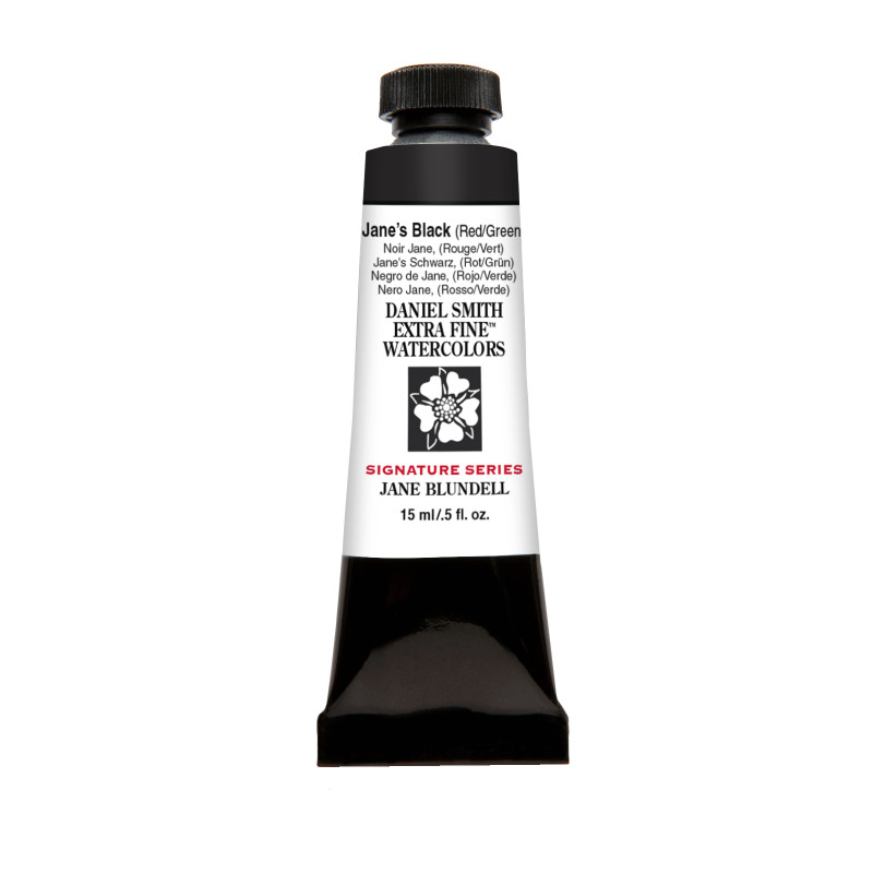Noir Jane rouge vert - aquarelle extra-fine Tube 15ml Daniel Smith