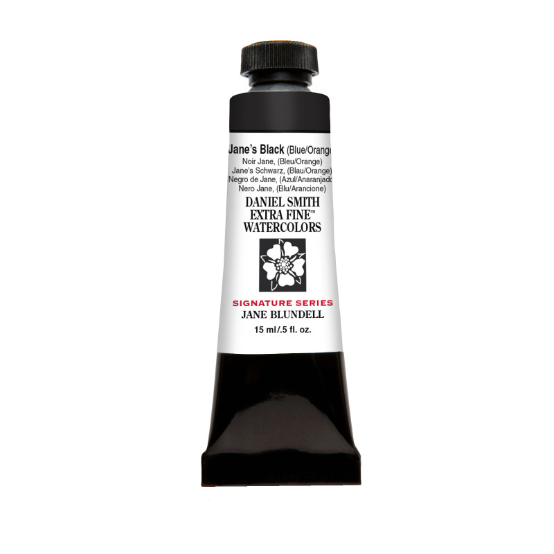 Noir Jane bleu orange - aquarelle extra-fine Tube 15ml Daniel Smith