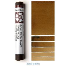 Terre d'Ombre brûlée - aquarelle extra-fine stick Daniel Smith