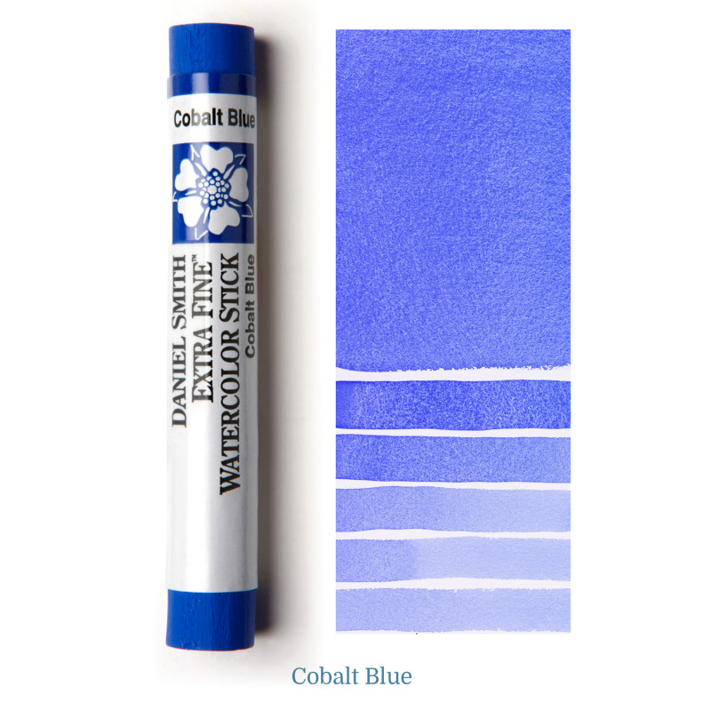 Bleu de cobalt - aquarelle extra-fine stick Daniel Smith