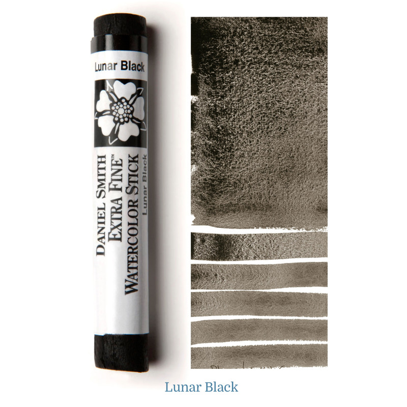 Noir de lune - aquarelle extra-fine stick Daniel Smith