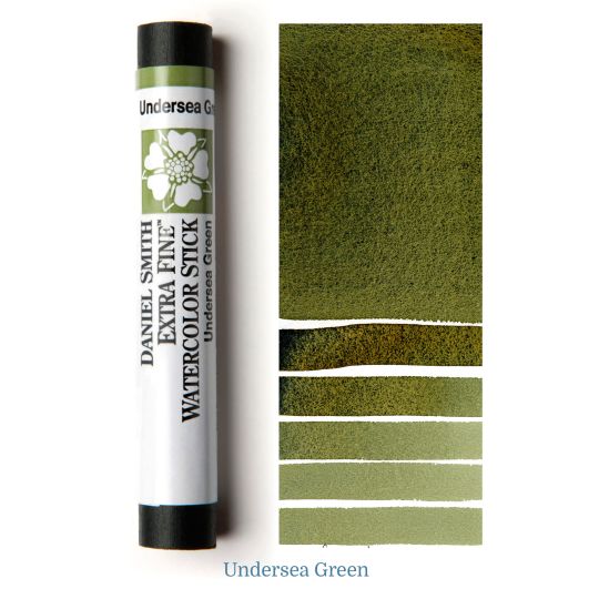Vert fond marin - aquarelle extra-fine stick Daniel Smith