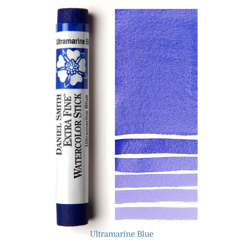 Bleu outremer - aquarelle extra-fine stick Daniel Smith