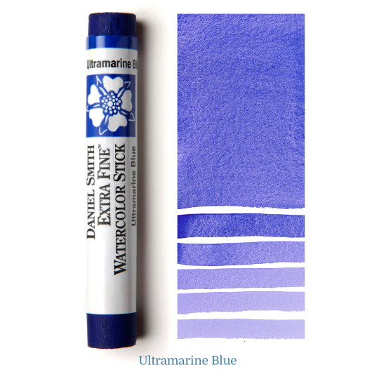 Bleu outremer - aquarelle extra-fine stick Daniel Smith