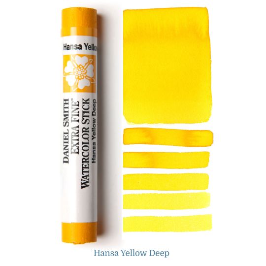 Jaune de hansa foncé - aquarelle extra-fine stick Daniel Smith