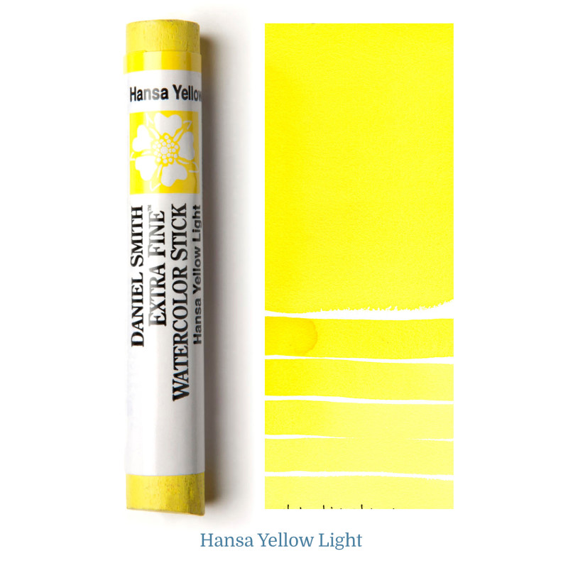 Jaune de hansa clair - aquarelle extra-fine stick Daniel Smith