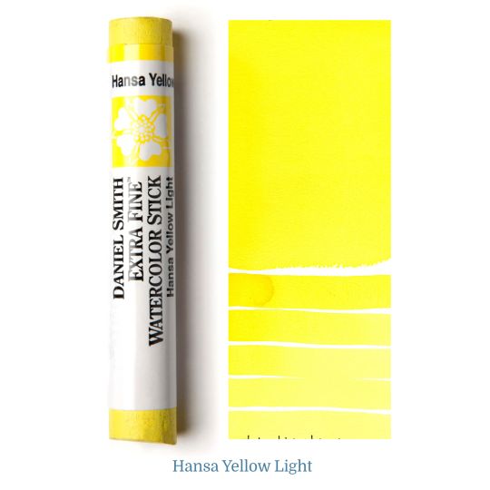 Jaune de hansa clair - aquarelle extra-fine stick Daniel Smith