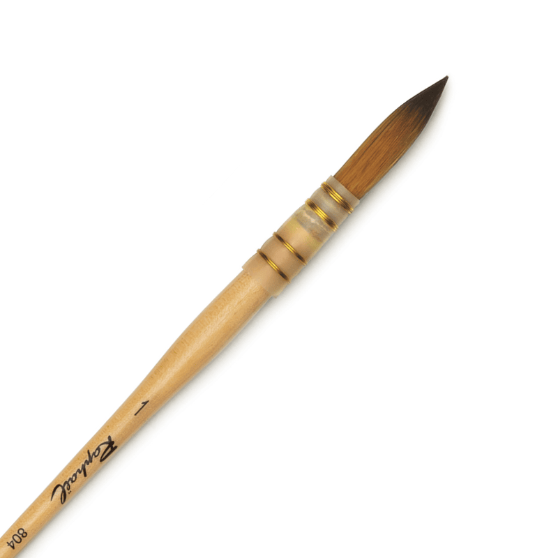 Pinceau lavis monté sur plume série 804 Raphaël n°000