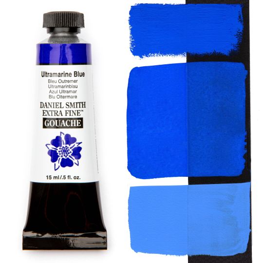 Bleu outremer - gouache extra-fine Tube 15 ml Daniel Smith