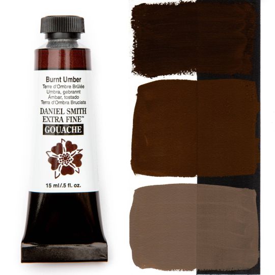 Terre d'ombre brûlée - gouache extra-fine Tube 15 ml Daniel Smith