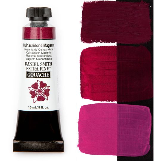 Mangenta de quinacridone - gouache extra fine Tube 15 ml Daniel Smith