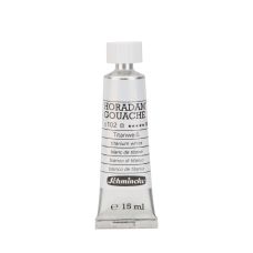 Blanc de titane - Gouache extra fine Tube 15 ml Schmincke Horadam