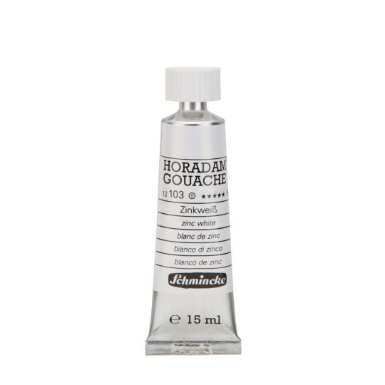 Blanc de zinc - Gouache extra fine Tube 15 ml Schmincke Horadam