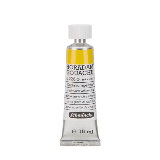 Teinte jaune de cadmium - Gouache extra fine Tube 15 ml Schmincke Horadam
