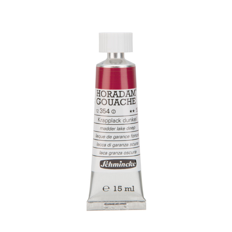 Laque de garance foncé - Gouache extra fine Tube 15 ml Schmincke Horadam