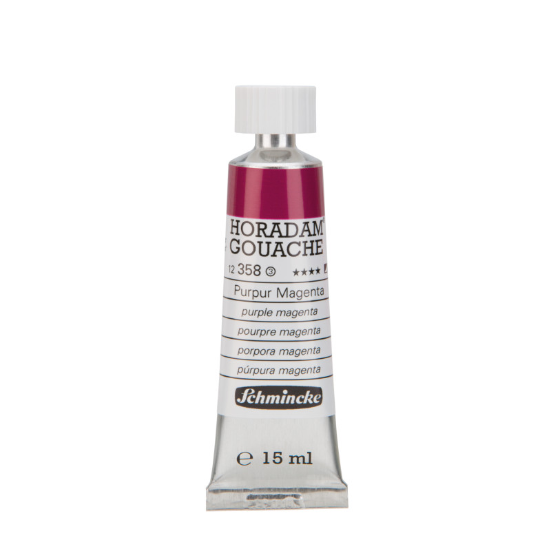 Pourpre magenta - Gouache extra fine Tube 15 ml Schmincke Horadam