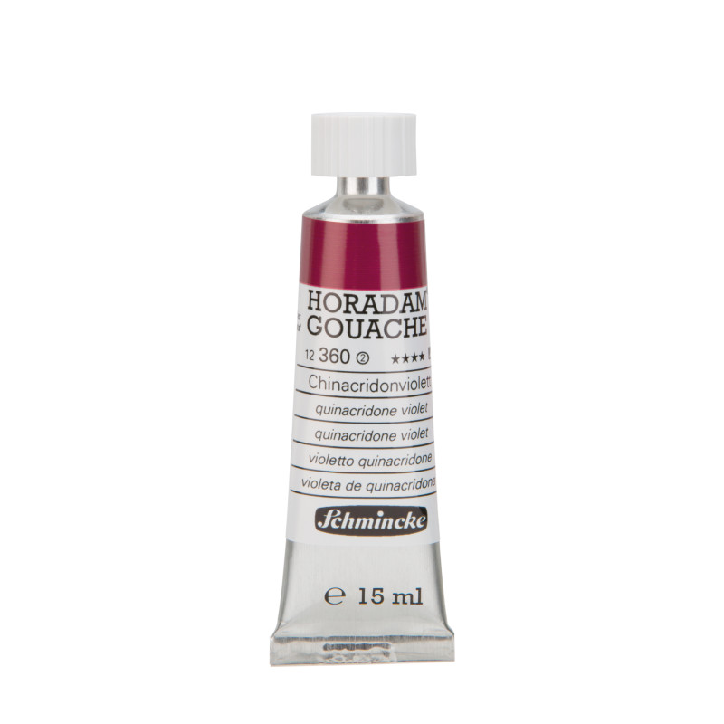 Quinacridone violet - Gouache extra fine Tube 15 ml Schmincke Horadam