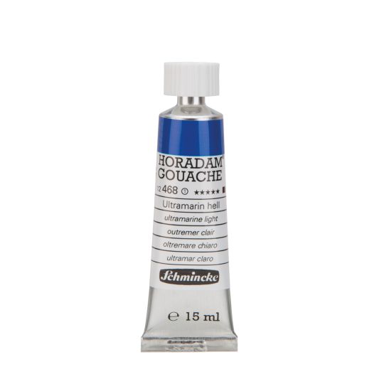 Outremer clair - Gouache extra fine Tube 15 ml Schmincke Horadam