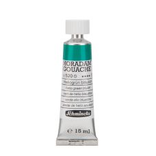Vert de hélio bleuâtre - Gouache extra fine Tube 15 ml Schmincke Horadam