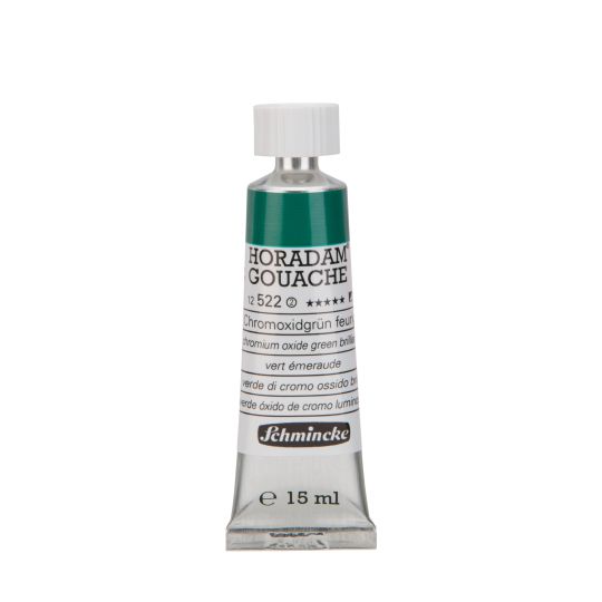 Vert émeraude - Gouache extra fine Tube 15 ml Schmincke Horadam