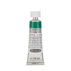 Vert de hélio jaunâtre - Gouache extra fine Tube 15 ml Schmincke Horadam