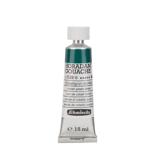 Vert de cobalt foncé - Gouache extra fine Tube 15 ml Schmincke Horadam