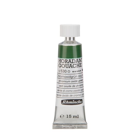 Vert oxyde de chrome - Gouache extra fine Tube 15 ml Schmincke Horadam