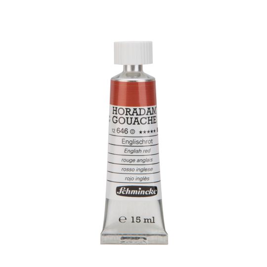 Rouge anglais - Gouache extra fine Tube 15 ml Schmincke Horadam