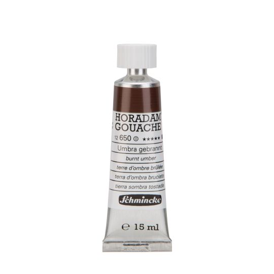 Terre d'ombre brûlée - Gouache extra fine Tube 15 ml Schmincke Horadam