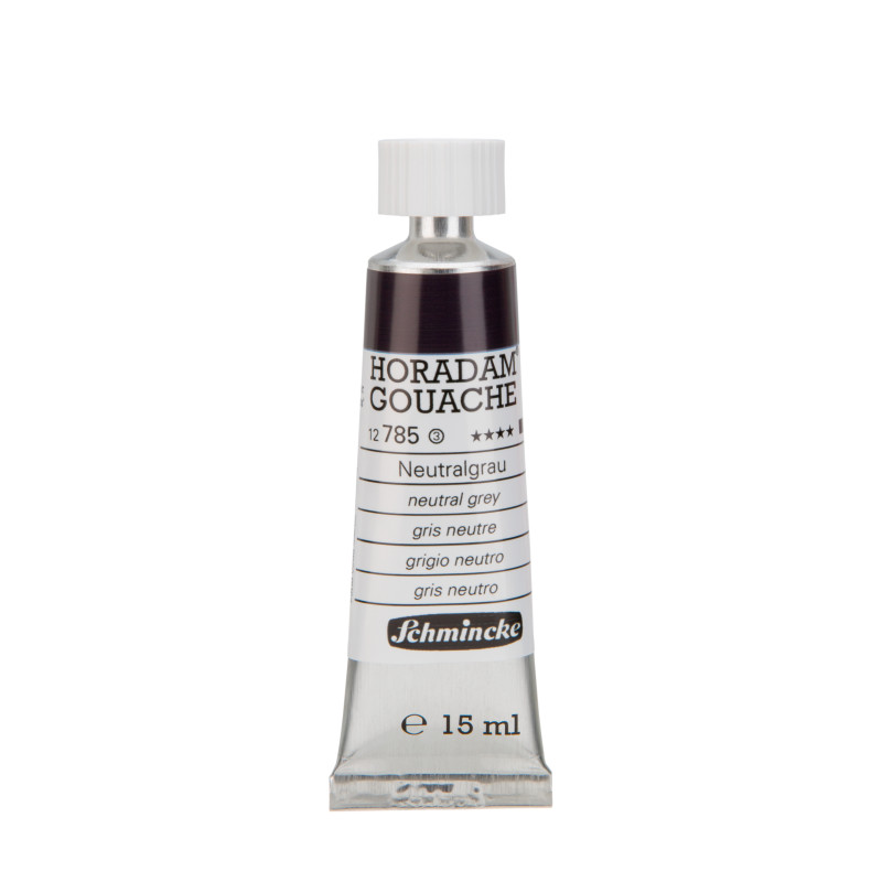 Gris neutre - Gouache extra fine Tube 15 ml Schmincke Horadam