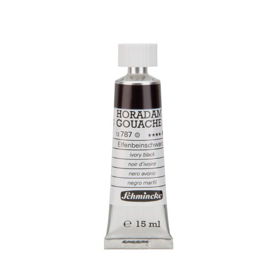 Noir d'ivoire - Gouache extra fine Tube 15 ml Schmincke Horadam