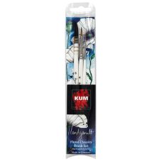 Set Floral classique 3 pinceaux aquarelle Hangemalt x Kum