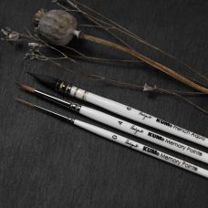 Set Floral classique 3 pinceaux aquarelle Hangemalt x Kum
