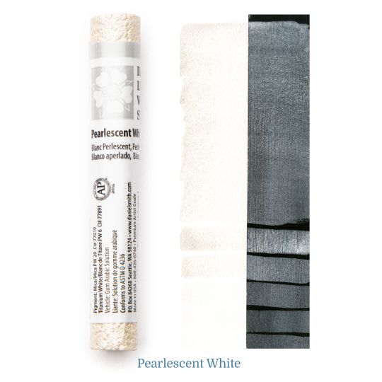 Blanc perlescent - aquarelle extra-fine stick Daniel Smith