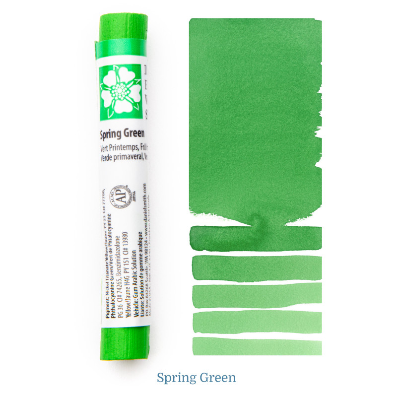 Vert Printemps - aquarelle extra-fine stick Daniel Smith