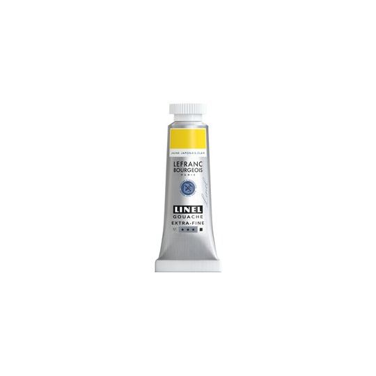 Jaune Japonais clair - gouache extra fine Tube 14 ml Lefranc Bourgeois