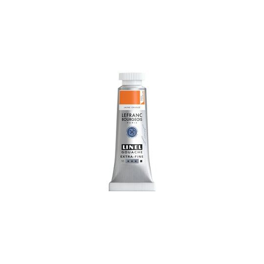 Jaune orange sans cadium - gouache extra fine Tube 14 ml Lefranc Bourgeois