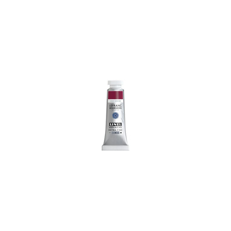 Laque carmin - gouache extra fine Tube 14 ml Lefranc Bourgeois