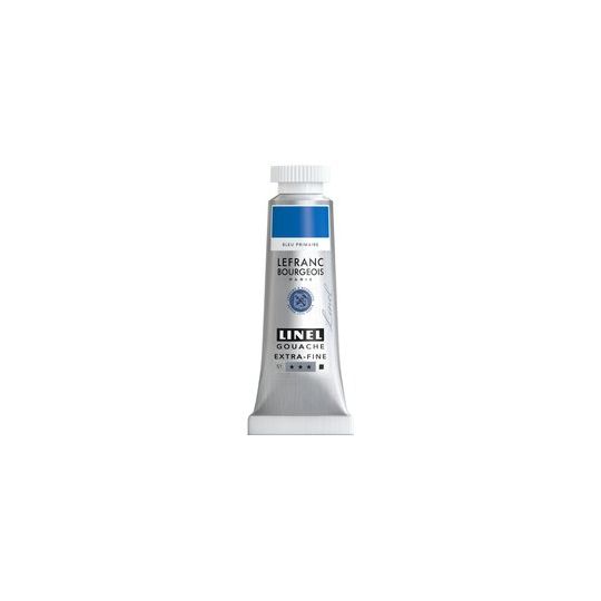 Bleu primaire - gouache extra fine Tube 14 ml Lefranc Bourgeois