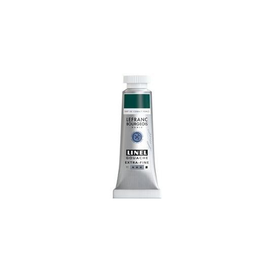 Vert de cobalt foncé - gouache extra fine Tube 14 ml Lefranc Bourgeois
