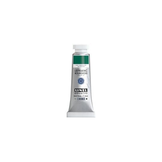 Vert émeraude (imit.) - gouache extra fine Tube 14 ml Lefranc Bourgeois