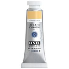 Jaune de Naples- gouache extra fine Tube 14 ml Lefranc Bourgeois