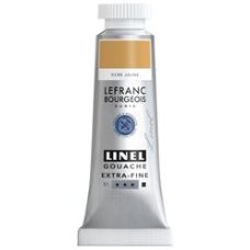 Ocre jaune - gouache extra fine Tube 14 ml Lefranc Bourgeois