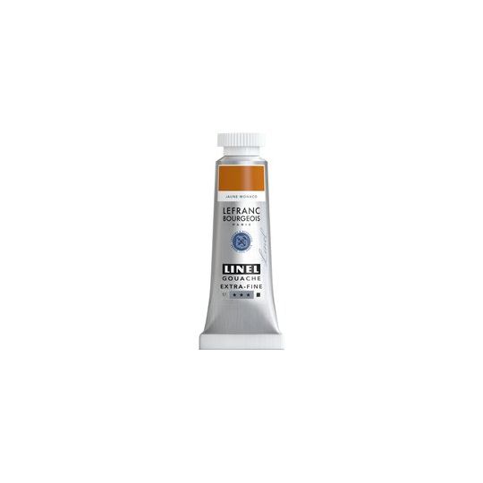 Jaune Monaco - gouache extra fine Tube 14 ml Lefranc Bourgeois